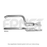 ERNST 757331 EU3 Katalysator KAT + Anbausatz f&uuml;r BMW 3er E46 330d M57 184 PS bis 12.2003