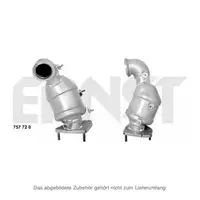 ERNST 757720 EU4 Katalysator + Anbausatz f&uuml;r OPEL Astra H Vectra C Zafira B 1.9 CDTi