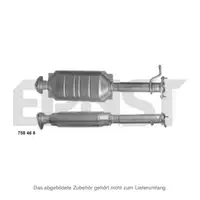 ERNST 758468 EU3 Katalysator KAT + Anbausatz f&uuml;r LANCIA Lybra (839_) 2.4 JTD 140/150 PS