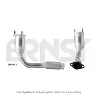 ERNST 750943 EU1/2 Katalysator KAT + Anbausatz f&uuml;r FORD Mondeo 2 MK2 1.8 TD 90 PS