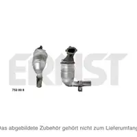 ERNST 752008 EU4 Katalysator + Anbausatz f&uuml;r OPEL Meriva A 1.3 CDTI 69 PS 01.2006-07.2006