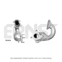 ERNST 752626 EU3 Katalysator + Anbausatz f&uuml;r RENAULT Megane 1 Scenic 1 1.9 dTi/dCi