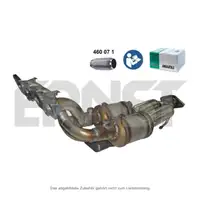 ERNST 761086 EU5 Katalysator + Kr&uuml;mmer + Anbausatz f&uuml;r FORD Focus 3 C-Max 2 1.6 Ti