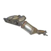 ERNST Katalysator + Kr&uuml;mmer + Anbaumaterial f&uuml;r BMW 3er E46 320i 323i 328i Zylinder 4-6