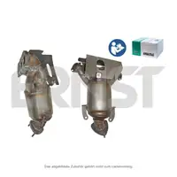 ERNST 751162 EU4 Katalysator + Kr&uuml;mmer + Anbausatz f&uuml;r OPEL Astra H Corsa C D 1.2 1.4