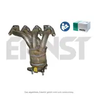 ERNST 753098 EU3 Katalysator + Kr&uuml;mmer + Anbausatz f&uuml;r VW Golf 4 Lupo Polo 1.4/1.6 16V