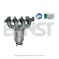 ERNST 758826 EU4 Katalysator + Kr&uuml;mmer + Anbausatz f&uuml;r OPEL Astra H Corsa C Meriva A 1.8