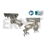 ERNST 758376 Katalysator Kr&uuml;mmerkat f&uuml;r VW Golf 5 AUDI A3 8P 2.0 FSI Motorcode AXW/BLR/BLX