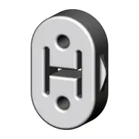 ERNST Endschalld&auml;mpfer Auspuff + Anbausatz f&uuml;r HONDA Jazz 2 1.2 i-DSI 1.3 iDSi 78/83 PS