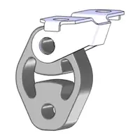ERNST Endschalld&auml;mpfer + Mittelschalld&auml;mpfer + Anbausatz f&uuml;r VW Lupo SEAT Arosa 1.0 1.4