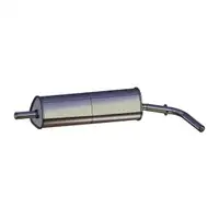 ERNST 113137 Mid-Muffler for VW Up, SEAT Mii, and SKODA Citigo 1.0 60/75 hp