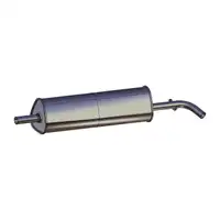 ERNST 113144 Mid-muffler for VW Up, SEAT Mii, SKODA Citigo 1.0 EcoFuel/CNG up to 01/2018