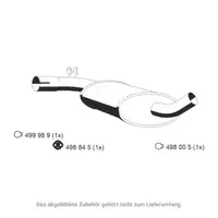 ERNST 122191 Mittelschalld&auml;mpfer f&uuml;r VW Golf 2 Jetta 2 SEAT Toledo 1 1.0 1.3/Cat 1.6