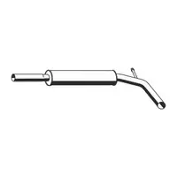 ERNST 131025 Mittelschalld&auml;mpfer Mitteltopf f&uuml;r VW Polo 6N2 1.4 16V 75 PS 6N0253209J