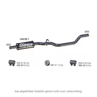 ERNST 144001 Mid-Muffler for VW Passat B6 1.9/2.0 TDI 105&ndash;140 hp 3C0253209G