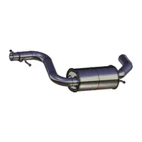 ERNST 155274 Mittelschalld&auml;mpfer f&uuml;r VW Golf 5 GTI AUDI A3 8P 2.0 TFSI 200 PS bis 06.2008