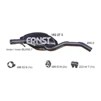 ERNST 152273 Mittelschalld&auml;mpfer Mitteltopf f&uuml;r VW Golf 3 Variant 1.6 2.0 1.9 D/SDI/TDI