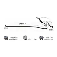 ERNST 243087 Mittelschalld&auml;mpfer MItteltopf f&uuml;r AUDI A4 B5 1.9 TDI 90-116 PS 8D0253409AK