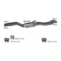 ERNST 284042 Mittelschalld&auml;mpfer f&uuml;r BMW 3er E46 320 325i 330i M52 M54 18107504170