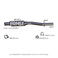 ERNST 351072 Mittelschalld&auml;mpfer f&uuml;r MERCEDES-BENZ C-Klasse W202 S202 C180 M111 ab Fgst.