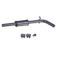 ERNST Mittelschalld&auml;mpfer + Anbausatz f&uuml;r VW Polo 4 SEAT Ibiza 4 1.4 16V 80/85 PS