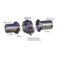 ERNST 463072 Reparatursatz Abgasrohr f&uuml;r AUDI CITROEN FIAT NISSAN OPEL PEUGEOT RENAULT