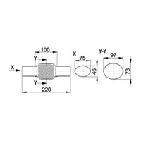 ERNST Partikelfilter Hosenrohr Flexrohr DPF f&uuml;r MERCEDES W204 S204 C320/350CDI OM642