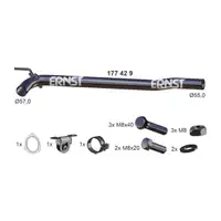 ERNST 177429 Reparaturrohr Hosenrohr KAT + Anbausatz f&uuml;r VW Transporter T4 2.5 TDI