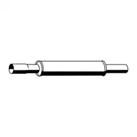 ERNST 132268 Vorschalld&auml;mpfer Schalld&auml;mpfer f&uuml;r VW Golf 3 Vento 1.8 75 PS ab Fgst.