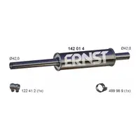 ERNST 142014 Mittelschalld&auml;mpfer f&uuml;r VW Golf 3 1.4 1.6 1.8 1.9D 55/64/75 PS JZW253209B