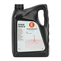 5L 5 Liter EUROREPAR PREMIUM SUN 5W-30 Motor&ouml;l ACEA C3 SPI SP Stellantis FPW9.55535/03