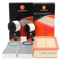 EUROREPAR Filterset Filterpaket 4-tlg f&uuml;r CITROEN Picasso 1 DS5 PEUGEOT 3008 5008 2.0 HDi
