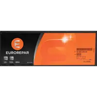 EUROREPAR Batterie Autobatterie Starterbatterie 12V 72Ah 680A/EN 1609232980