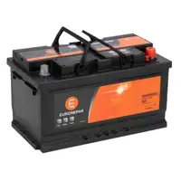 EUROREPAR Batterie Autobatterie Starterbatterie 12V 80Ah 740A/EN 1609233080