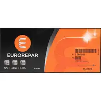 EUROREPAR Batterie Autobatterie Starterbatterie 12V 44Ah 440A/EN E364053