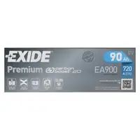 EXIDE EA900 PREMIUM Autobatterie Batterie Starterbatterie 12V 90Ah EN720A