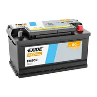 EXIDE EB802 EXCELL Autobatterie Batterie Starterbatterie 12V 80Ah EN700A