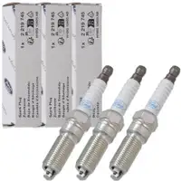 3x ORIGINAL FORD Z&uuml;ndkerze Fiesta 7 MK7 1.1 Ti-VCT 71/86 PS 2219745