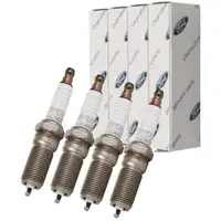 4x ORIGINAL Ford Z&uuml;ndkerze Escort Fiesta Focus Fusion C-Max Ka Mondeo 1.25-2.0 2050957