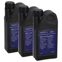 3L 3 Liter ORIGINAL FORD Bremsfl&uuml;ssigkeit DOT 4 LV CLASS 6 WSS-M6C65-A2 2792362