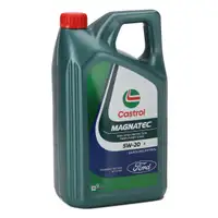 HIRSCHER Filterset + 6L CASTROL 5W-20 E Motor&ouml;l f&uuml;r FORD Kuga 3 MK3 2.5 Ducatec FHEV/PHEV