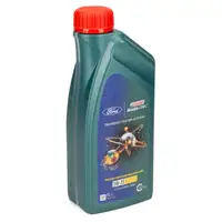 HIRSCHER Filter Set: 3 Original Spark Plugs and 6L CASTROL 5W20 Engine Oil for FORD 6 1.0 EcoBoost