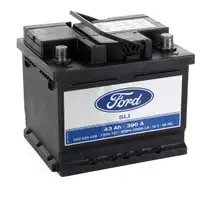 ORIGINAL FORD Starterbatterie Autobatterie Batterie 12V 43Ah 390A 1935737