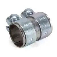 ERNST Endschalld&auml;mpfer Auspuff + Anbausatz f&uuml;r BMW 3er E46 320i 325i M54 170/192 PS