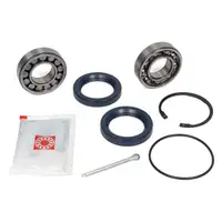 2x FAG 713611530 Wheel Bearing Kit for VW Beetle 1500, 1600, 181; Porsche 924 2.0, 944 2.5 (rear)
