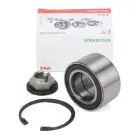 FAG 713678100 Radlagersatz + ABS Sensorring f&uuml;r FORD FIESTA 5 FOCUS 1 MAZDA 2 DY vorne