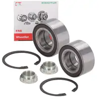 2x FAG 713649420 Radlagersatz f&uuml;r BMW E81 E82 E87 E88 E90 E91 E92 E93 hinten 33416775842