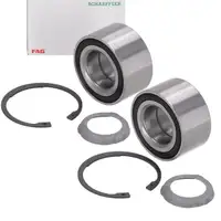 2x FAG 713649260 Radlagersatz f&uuml;r BMW 5er E28 E34 6er E24 7er E23 E32 hinten 33411133123