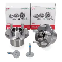 2x FAG 713678820 Radnabe f&uuml;r FORD Galaxy S-Max WA6 LAND ROVER Freelander 2 L359 vorne