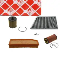 febi Filterset f&uuml;r MERCEDES C-Klasse W203 S203 C270CDI CLK C209 270CDI OM612